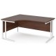 Maestro Cantilever Ergonomic Corner Office Desk